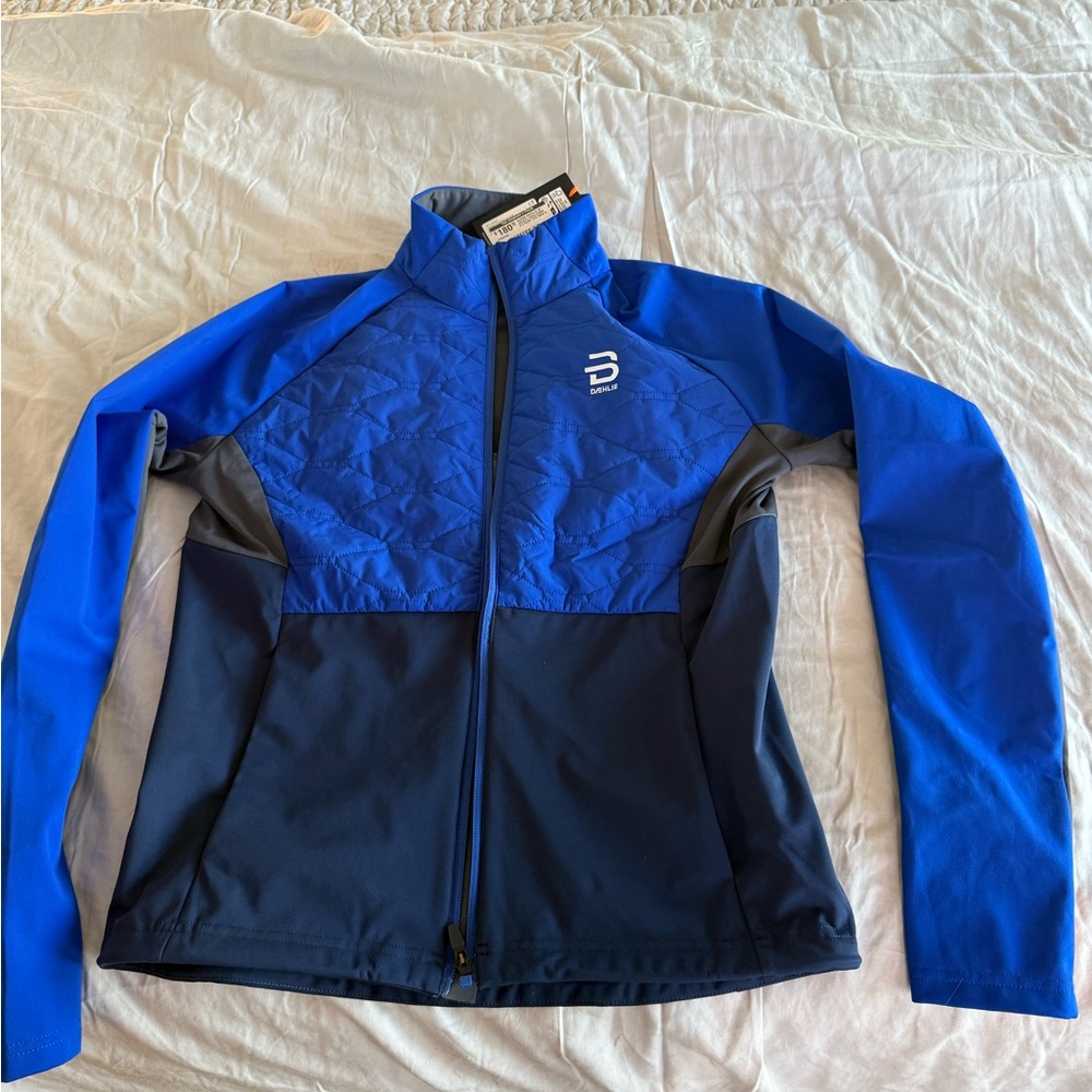 Men's Blue nordic ski Jacket Bjorn Daehlie challenge 2.0 jacket